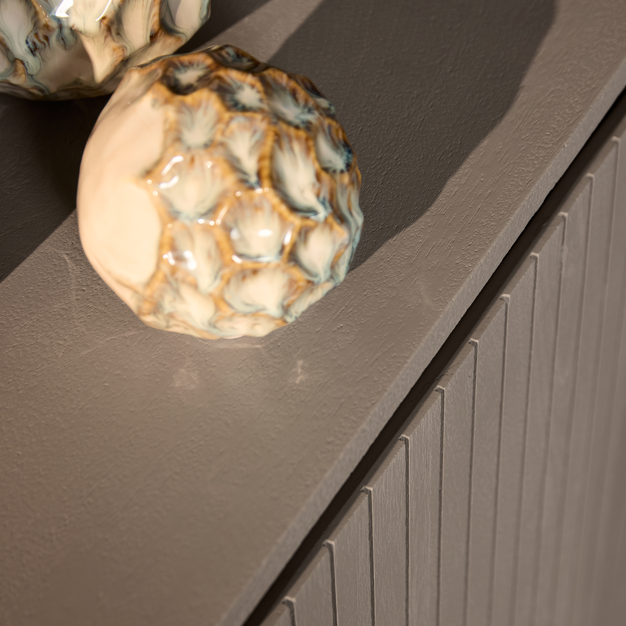 Dressoir Leilvu Taupe 210 cm - Afbeelding 6