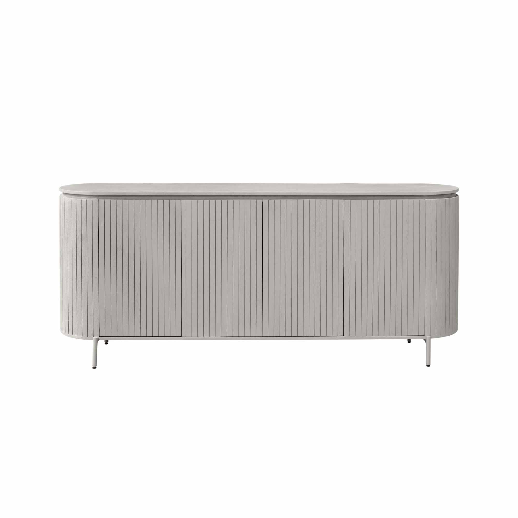 Dressoir Leilvu Taupe 210 cm - Afbeelding 7