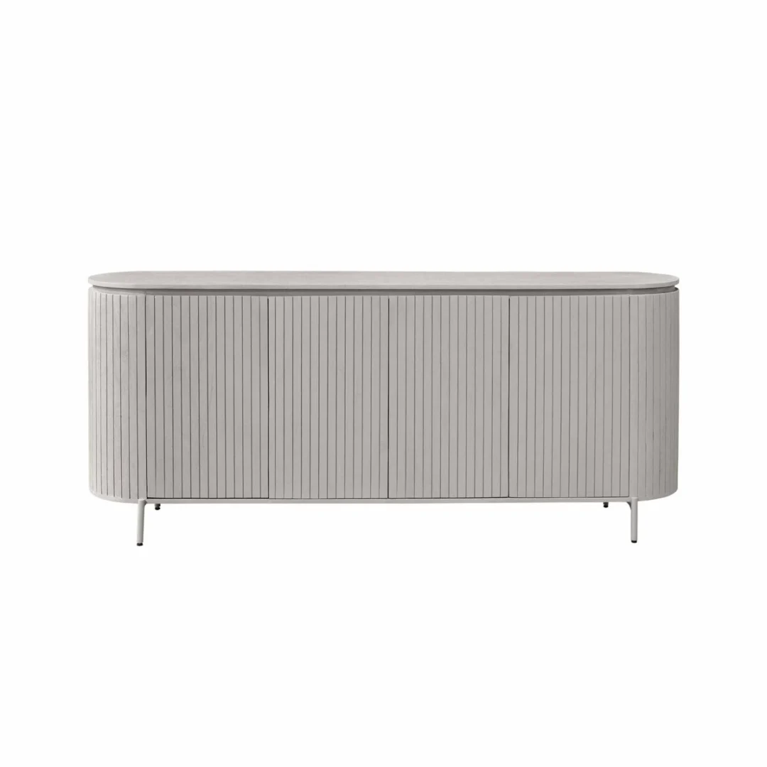 Dressoir Leilvu Taupe 210 cm - Afbeelding 7
