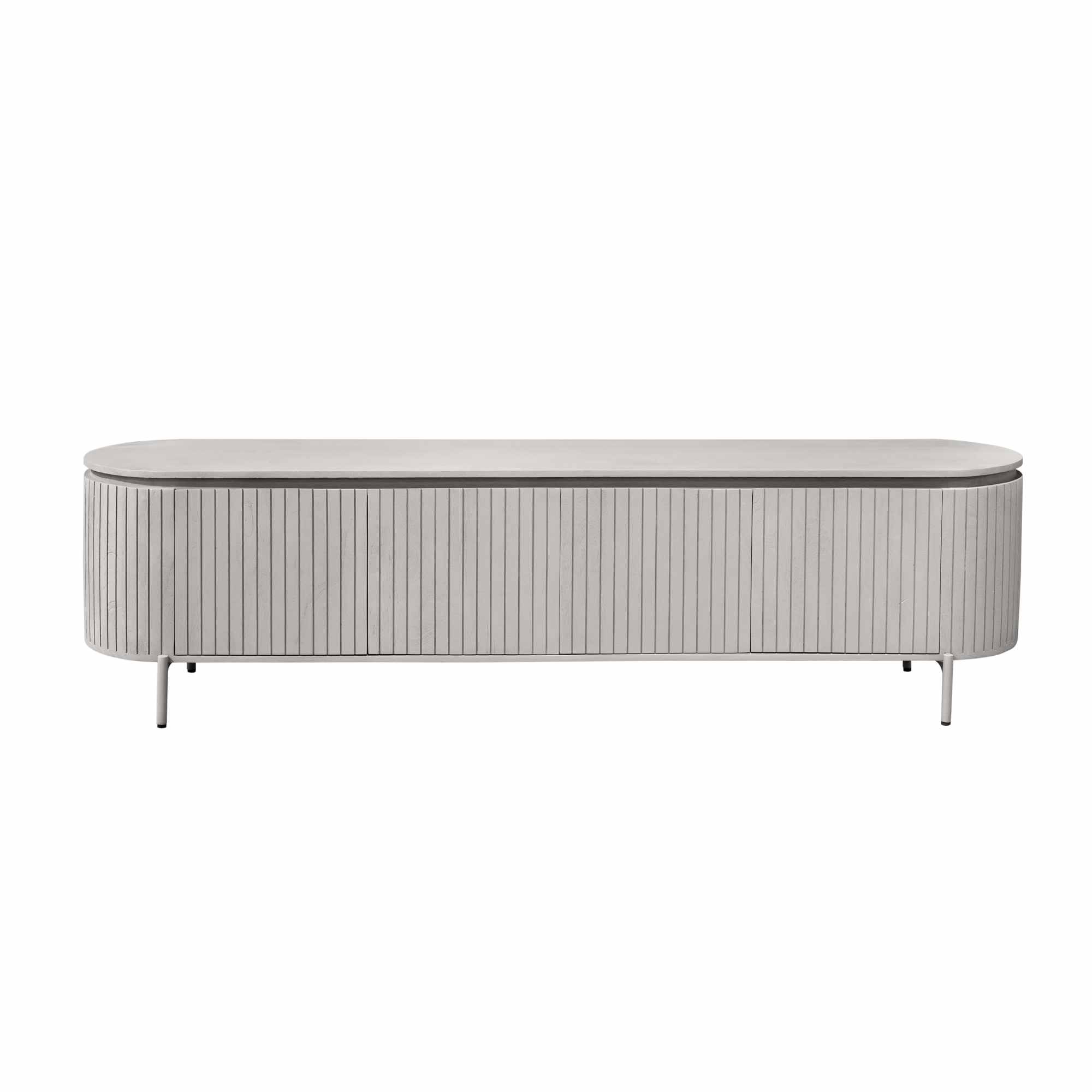TV-meubel Slolvang Taupe 210 cm - Afbeelding 5