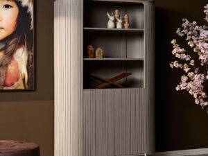 Wandkast Klaadine Taupe 115 cm