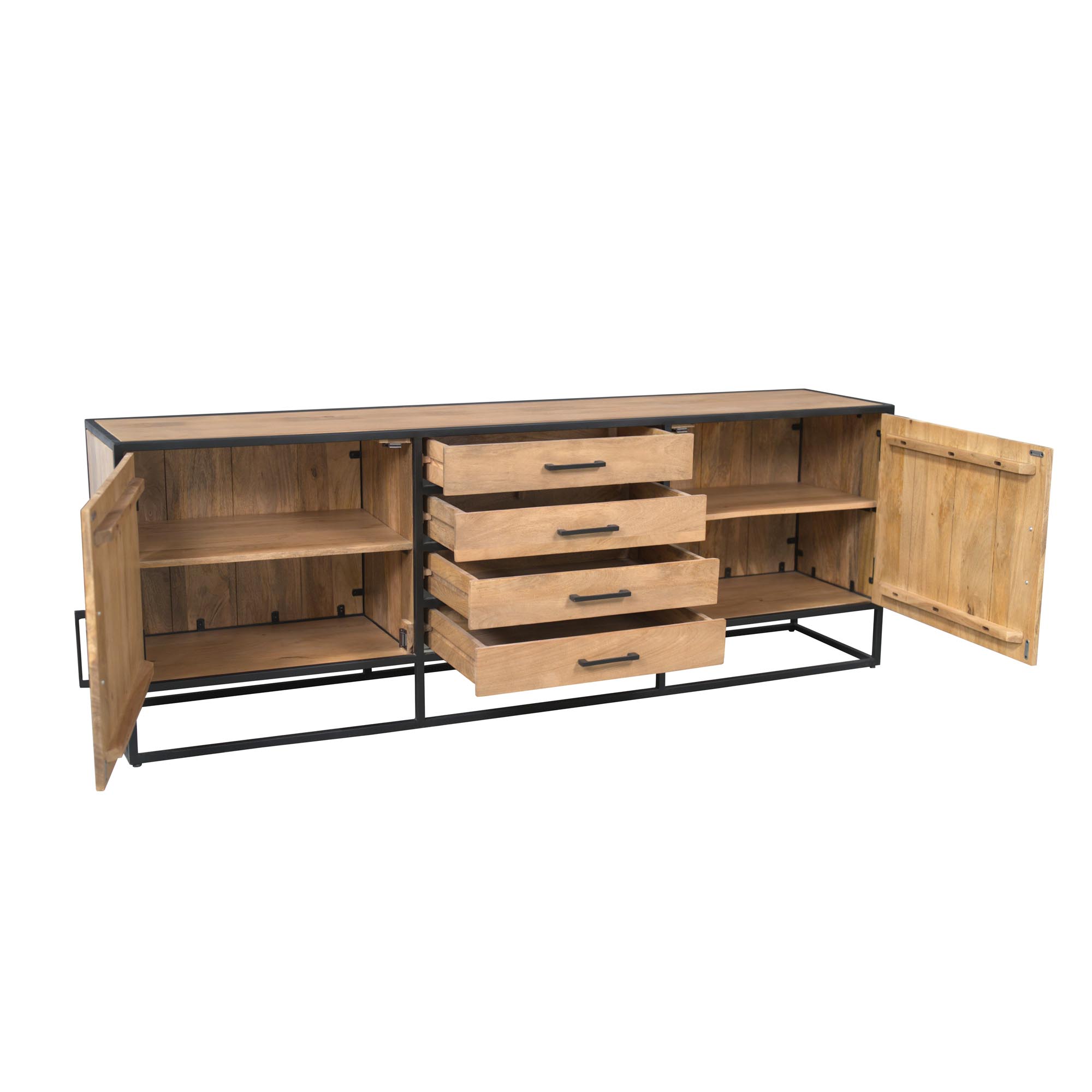 Dressoir Stemon Naturel 210 cm - Afbeelding 4