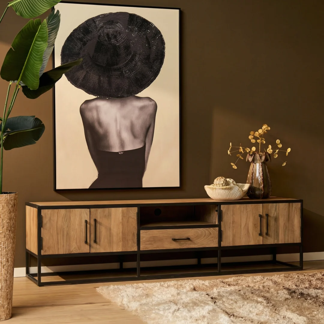 Tv-meubel Predio Hout 240 cm – foto 6