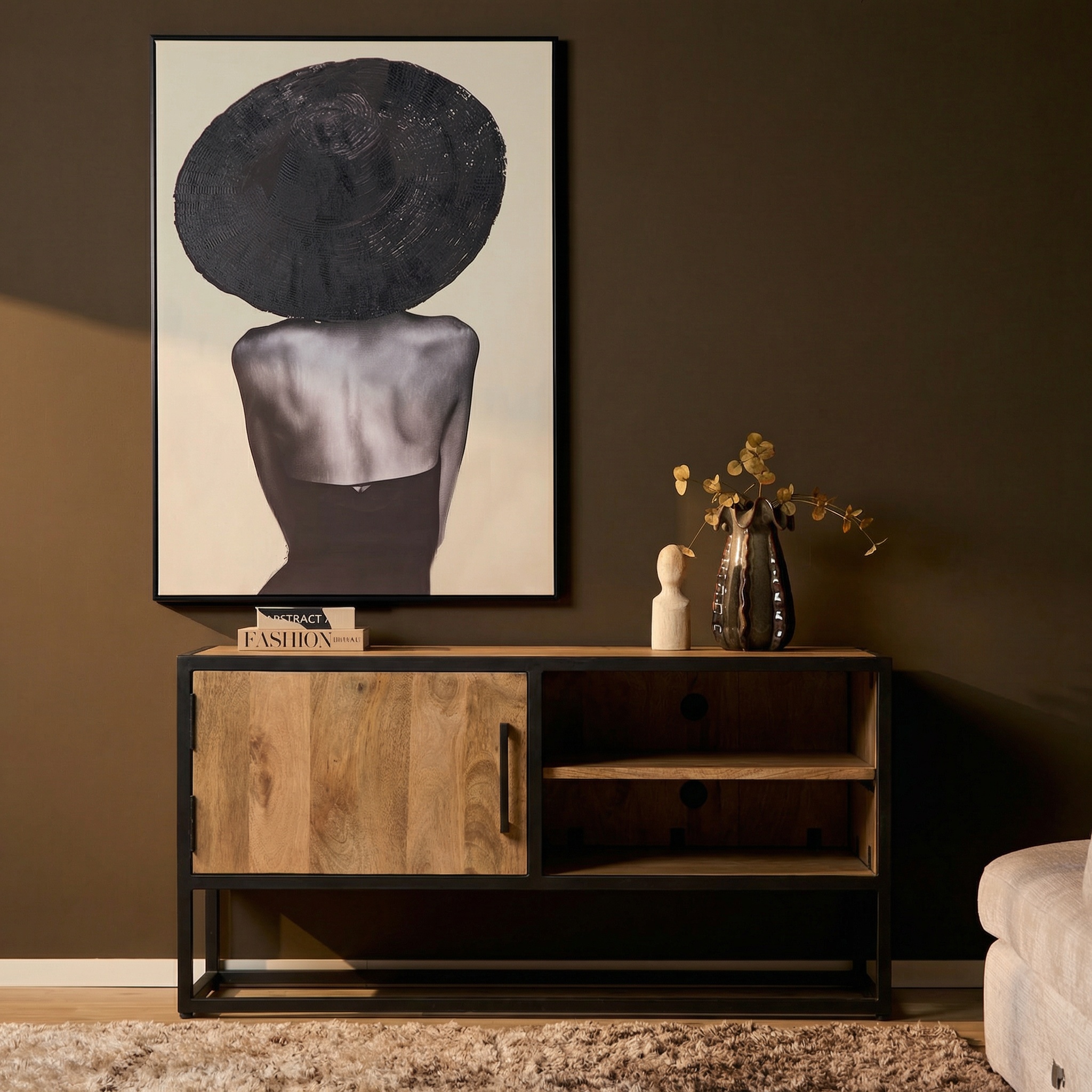 TV-meubel Pode Naturel 100 cm - Afbeelding 6