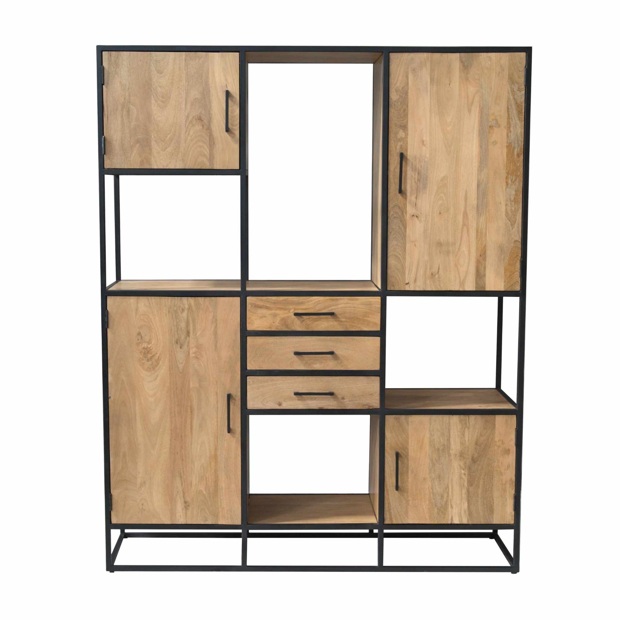 Vakkenkast Hamburg Naturel 160 cm - Afbeelding 2