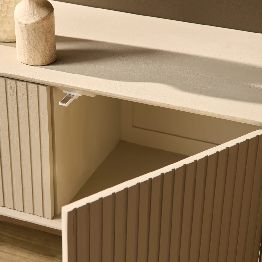 TV-meubel Donio Zand 210 cm - Afbeelding 3