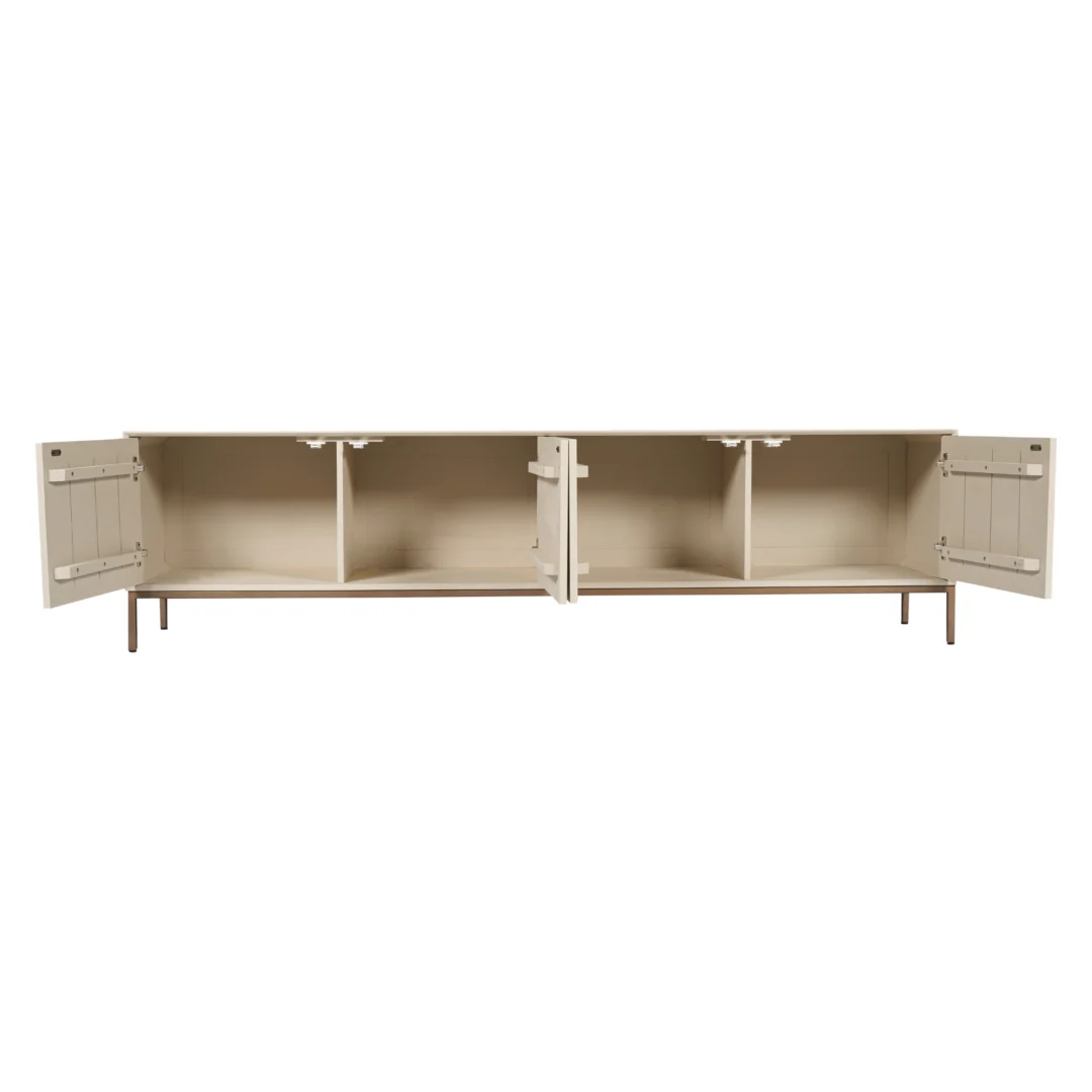 TV-meubel Donio Zand 210 cm - Afbeelding 7
