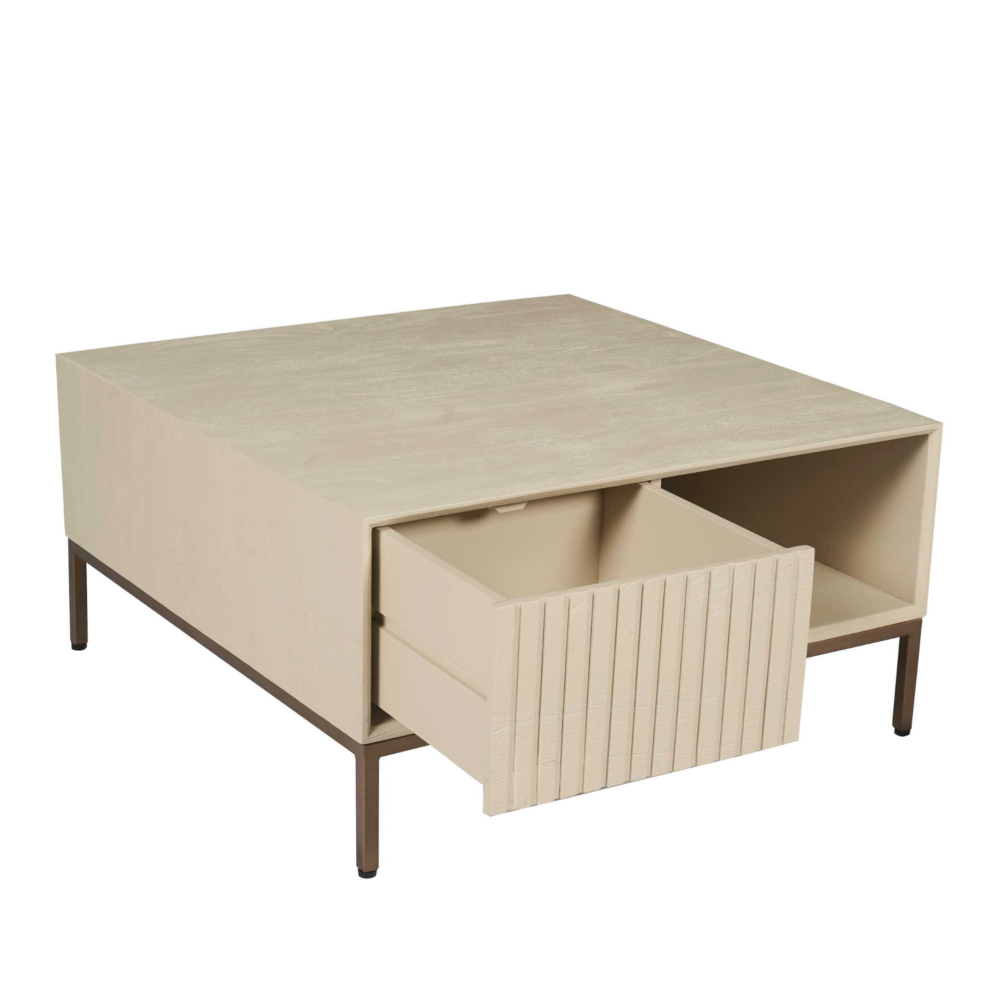 Salontafel Fleetura Zand 80 cm - Afbeelding 7