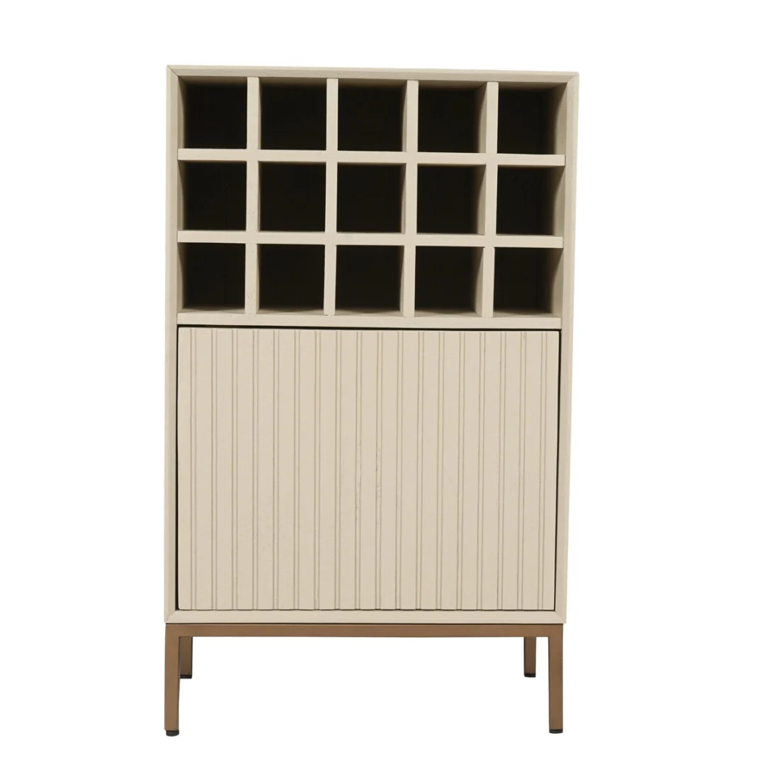 Wijnkast Kolland Zand 55 cm - Afbeelding 4