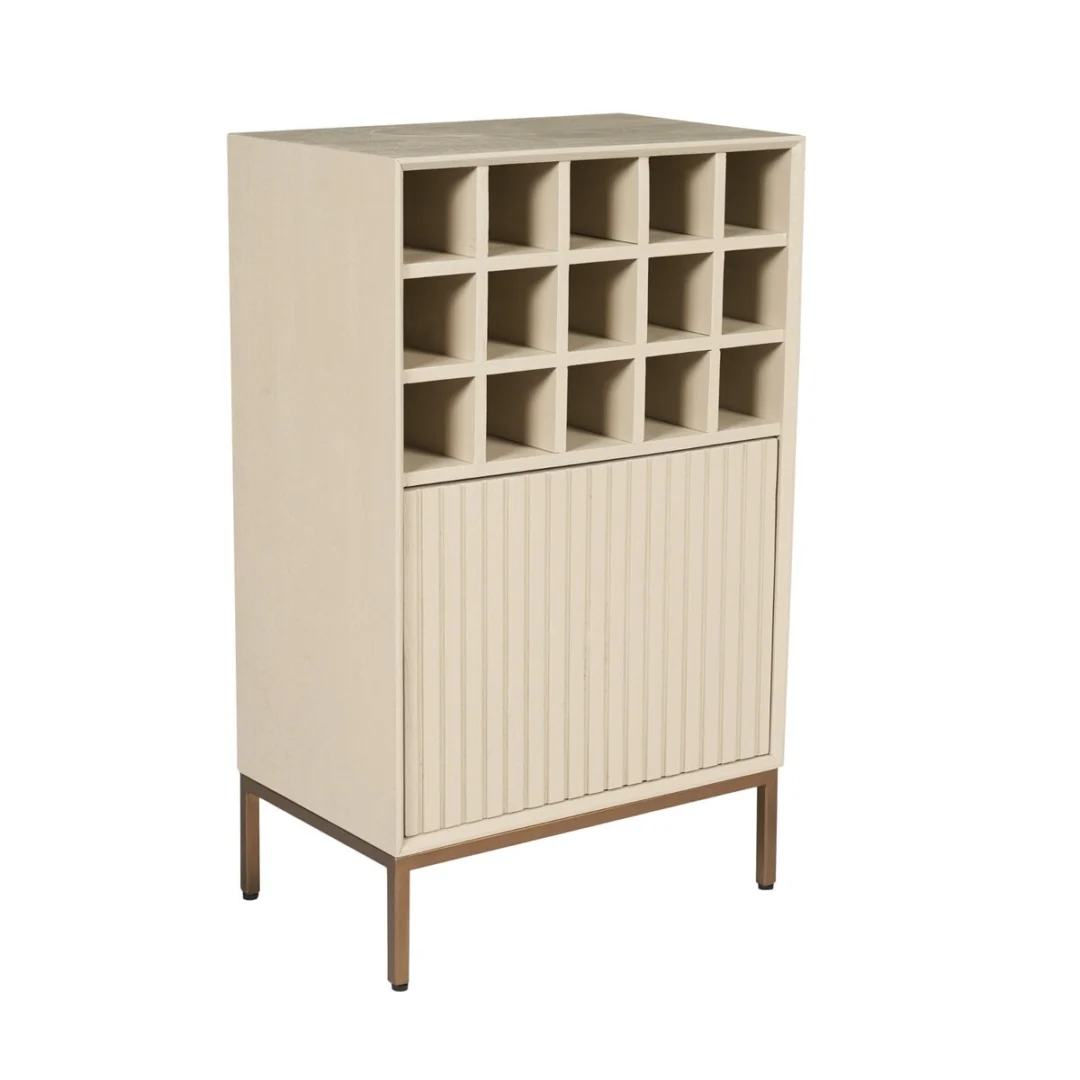 Wijnkast Kolland Zand 55 cm - Afbeelding 5