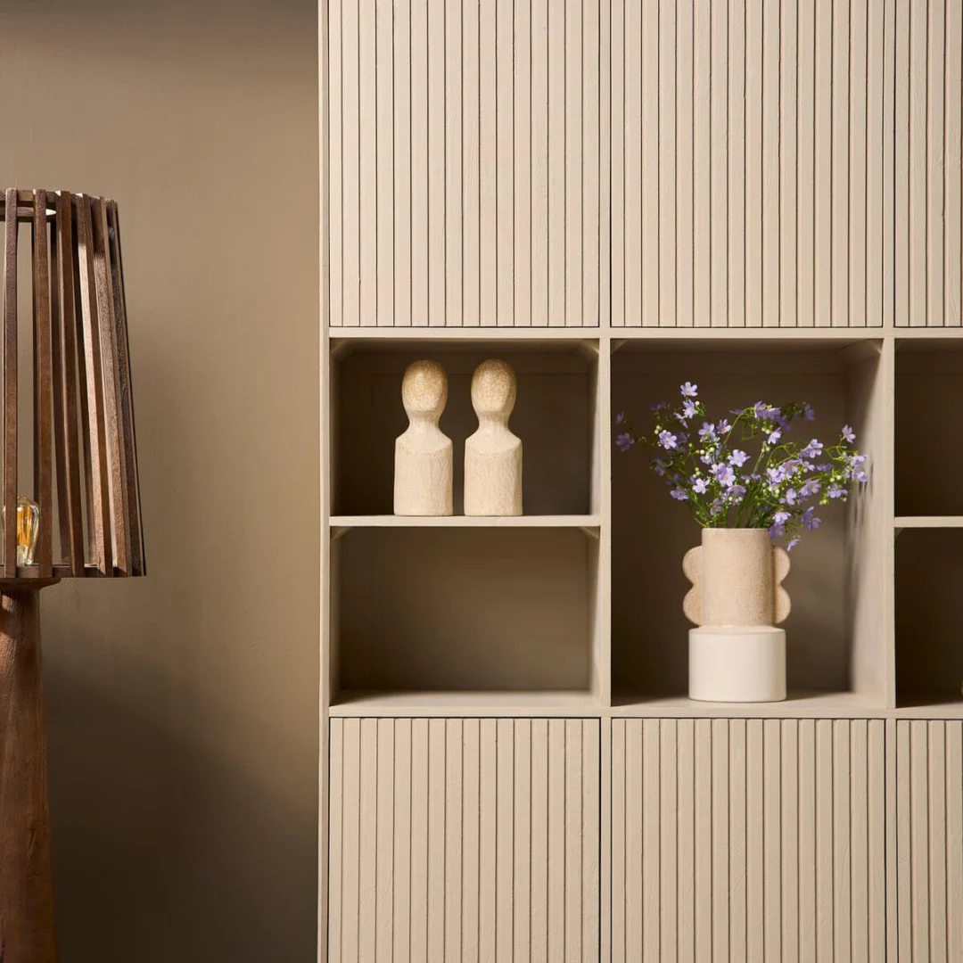 Vakkenkast Flaussa Zand 135 cm - Afbeelding 3