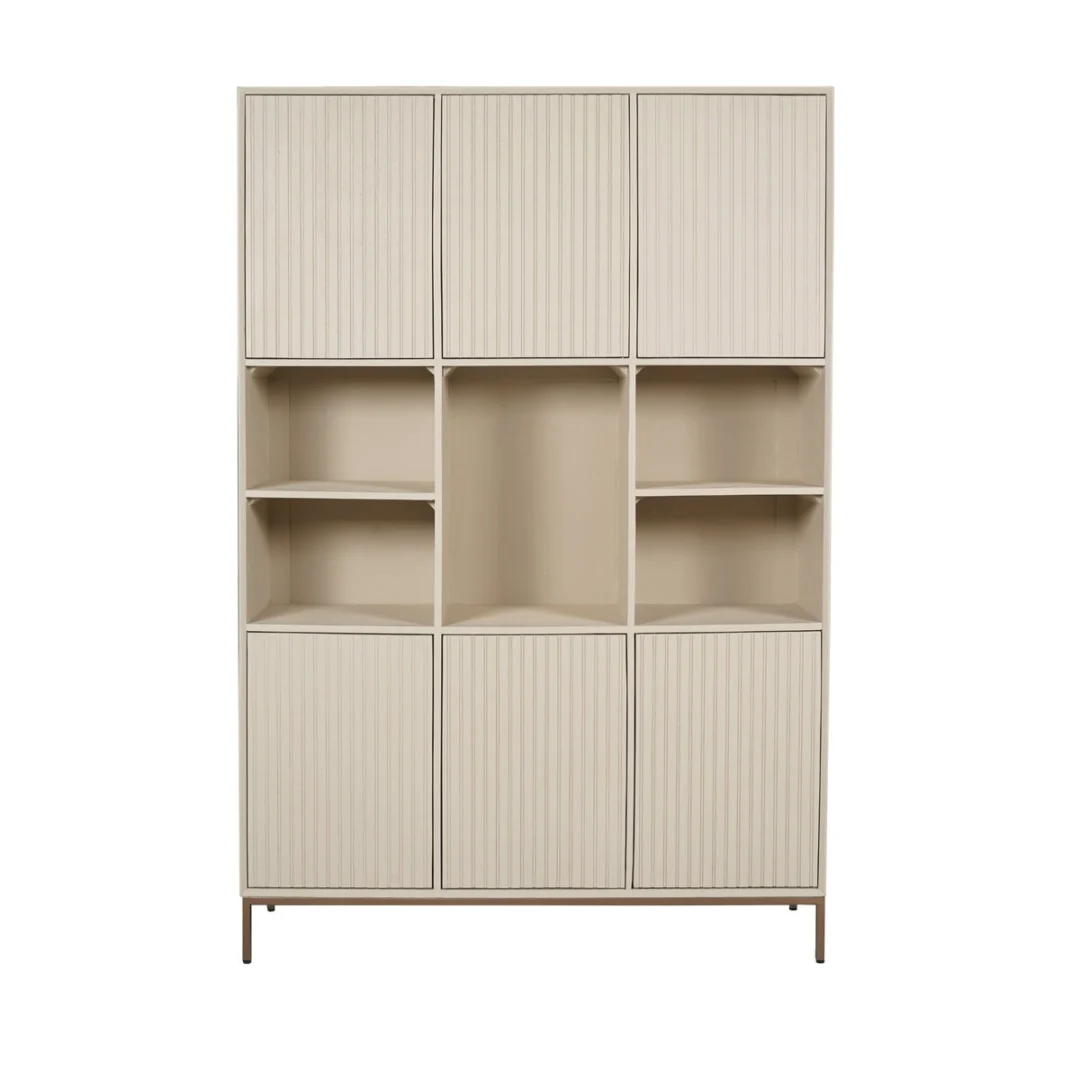 Vakkenkast Flaussa Zand 135 cm - Afbeelding 5