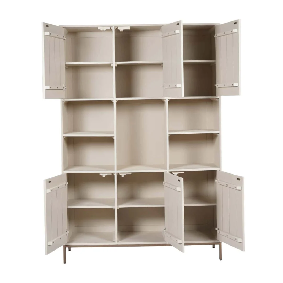 Vakkenkast Flaussa Zand 135 cm - Afbeelding 7