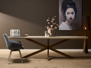 Eettafel Treibel Mangohout 280x100 cm