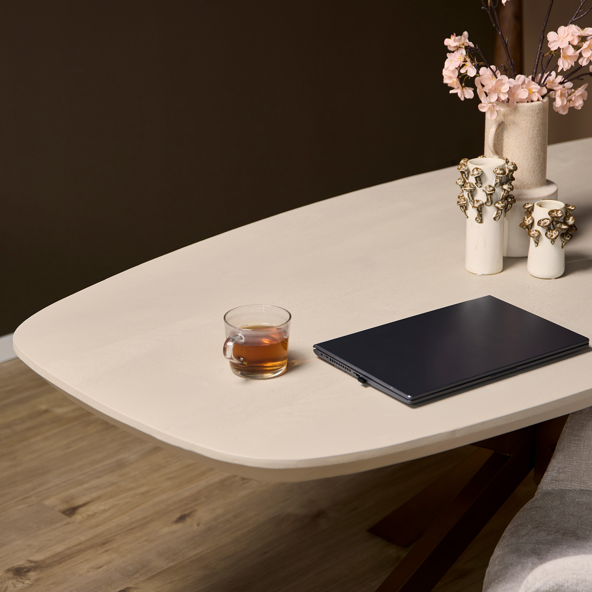 Eettafel Treibel Mangohout 280x100 cm - Afbeelding 2