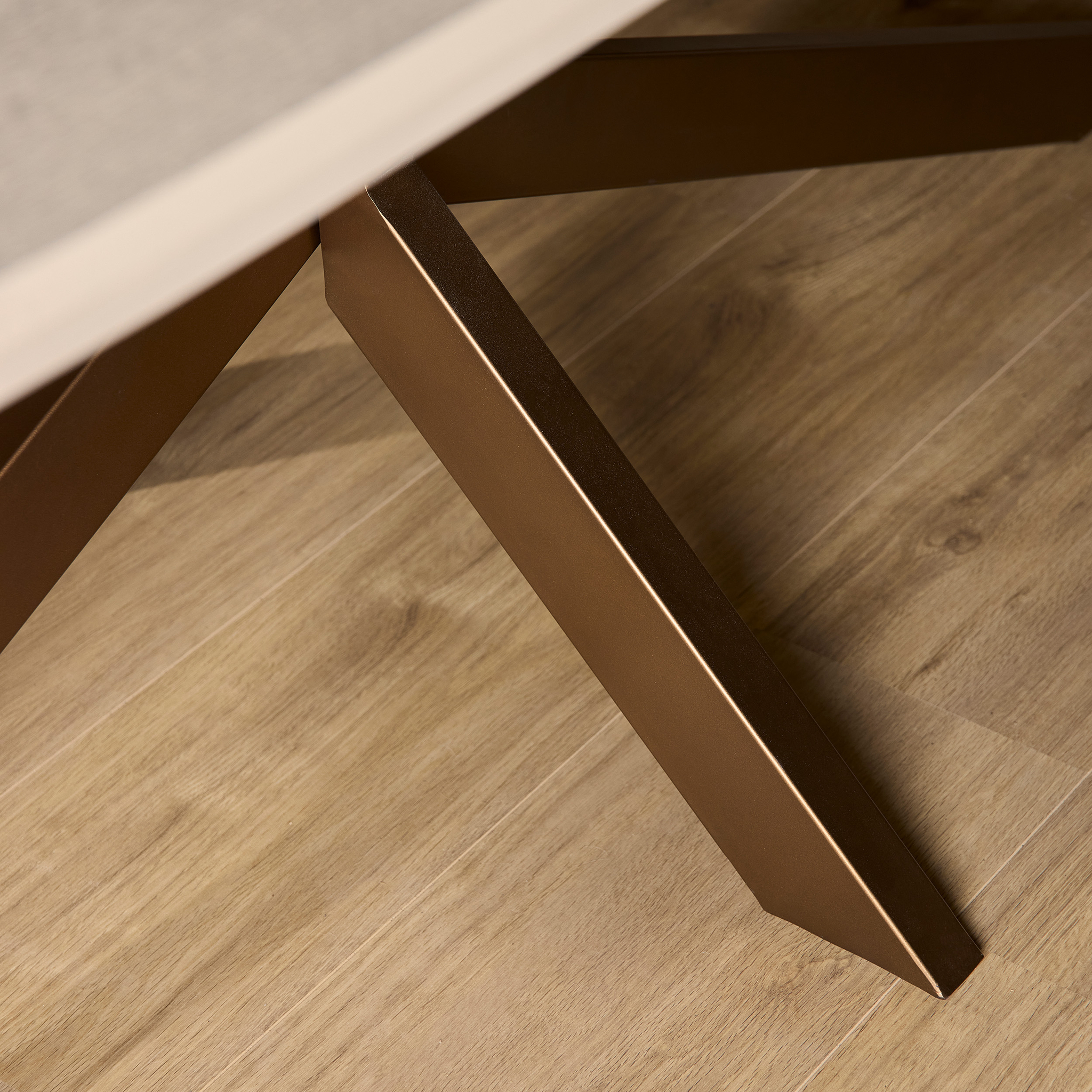 Eettafel Treibel Mangohout 280x100 cm - Afbeelding 6