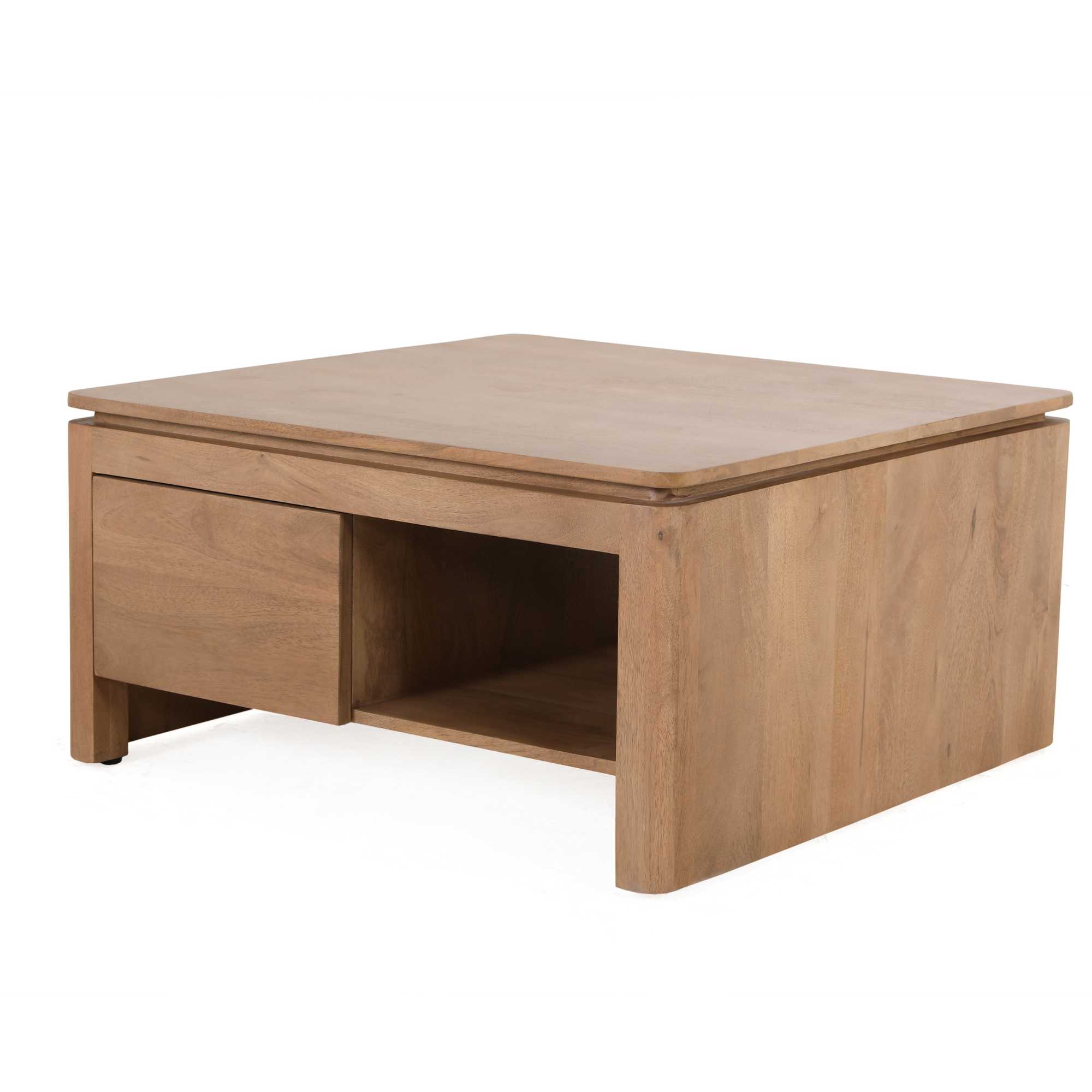 Salontafel Flutar Mangohout 80 cm - Afbeelding 3