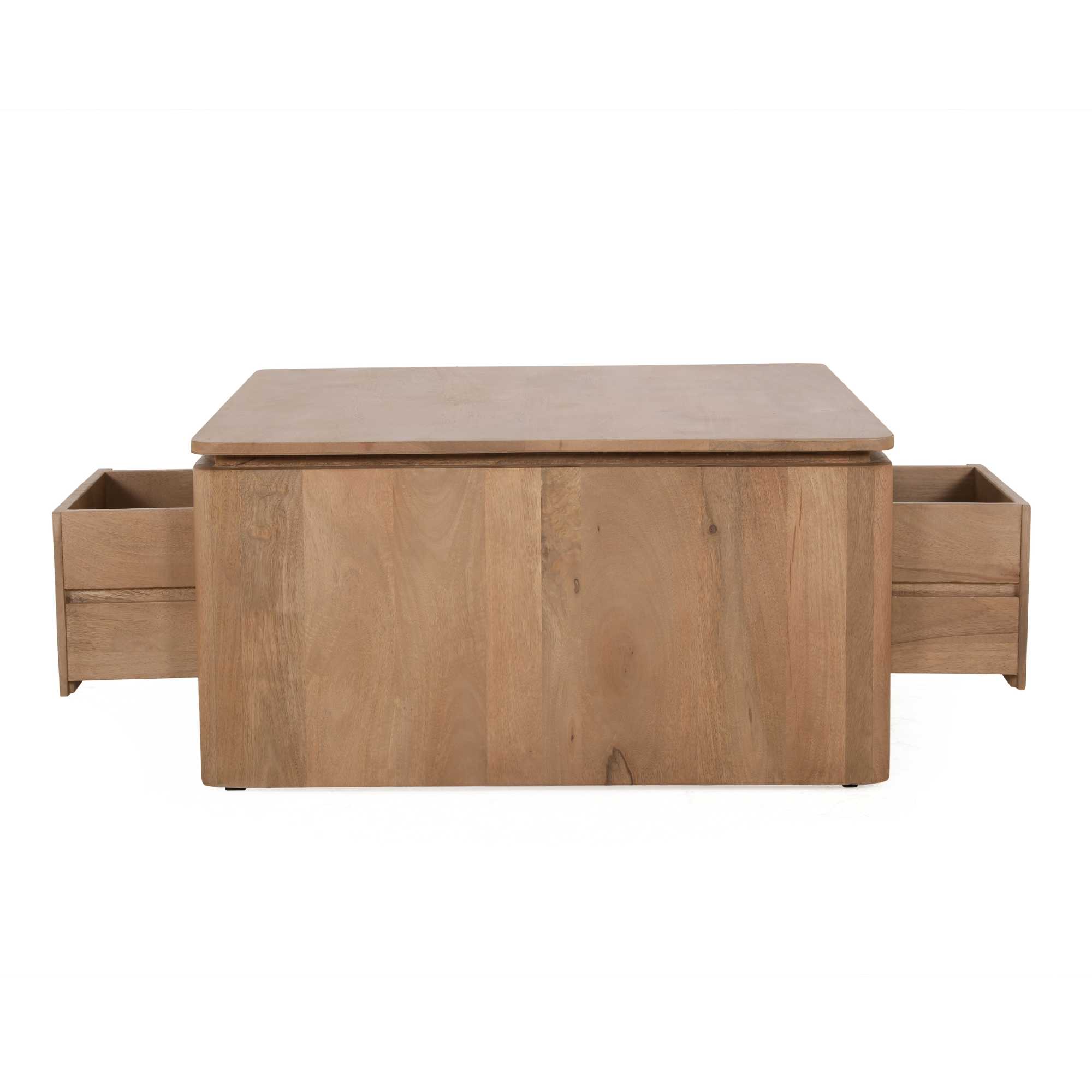 Salontafel Flutar Mangohout 80 cm - Afbeelding 7