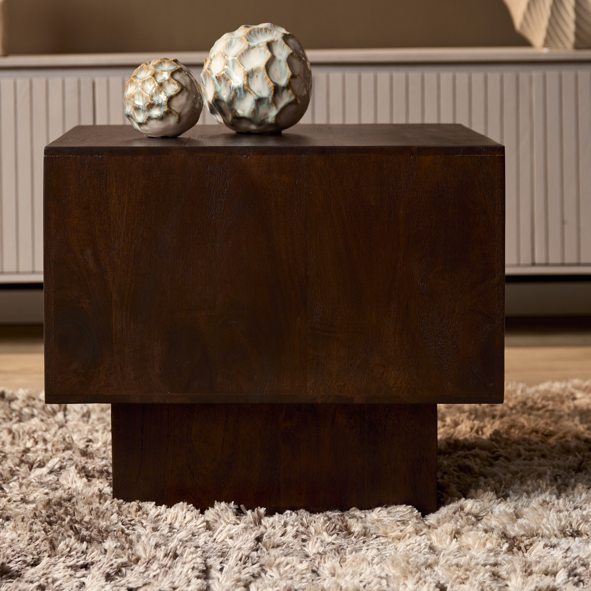 Salontafel Ponsane Mangohout 56 cm - Afbeelding 2