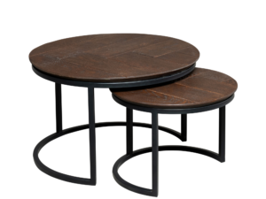 Salontafel Reims Metaal 70 cm - Set van 2