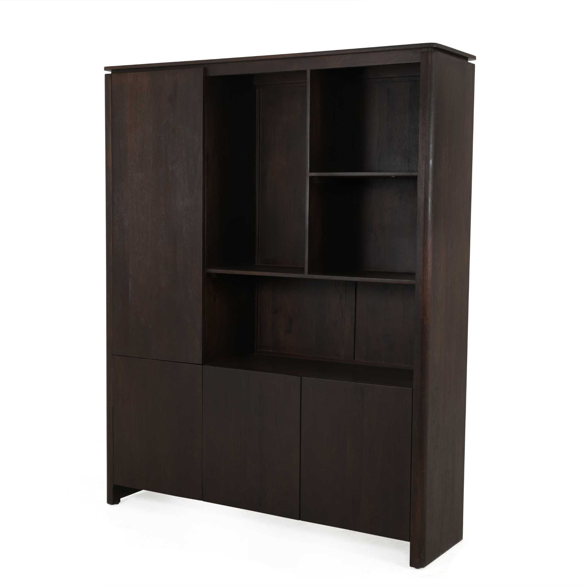 Vakkenkast Jaulda Bruin 160 cm - Afbeelding 3