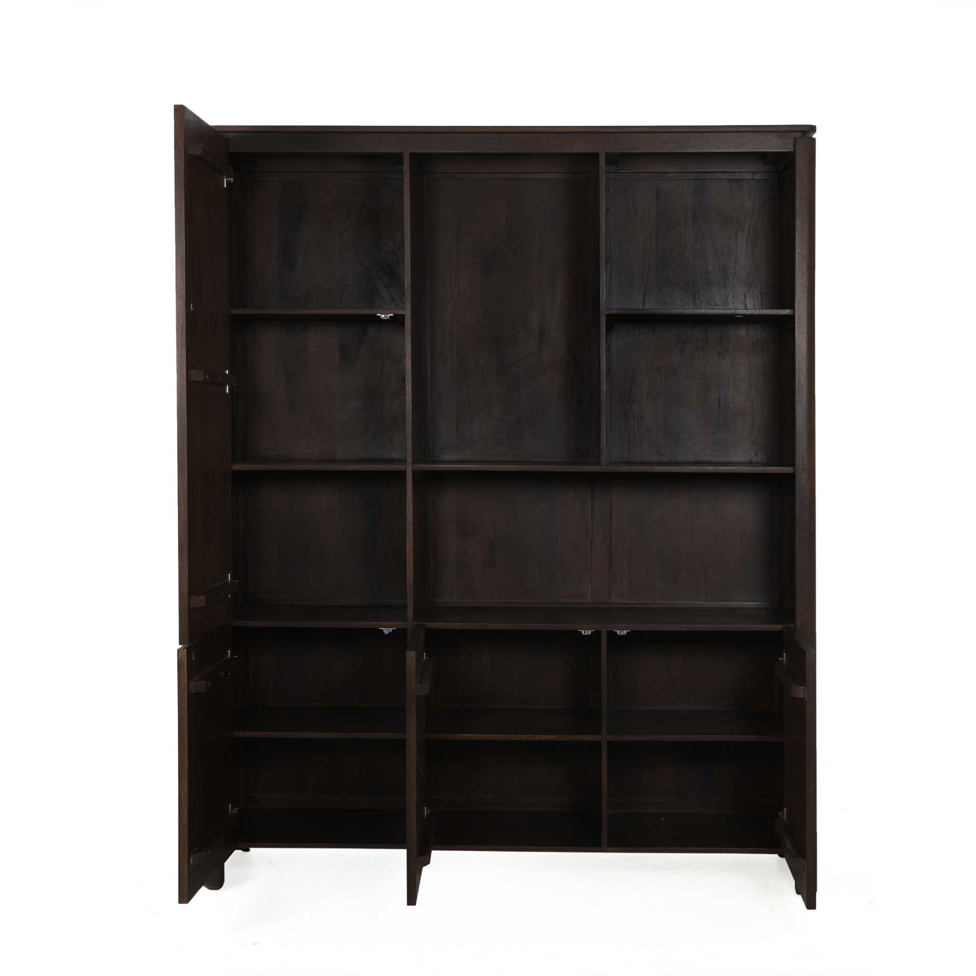 Vakkenkast Jaulda Bruin 160 cm - Afbeelding 4