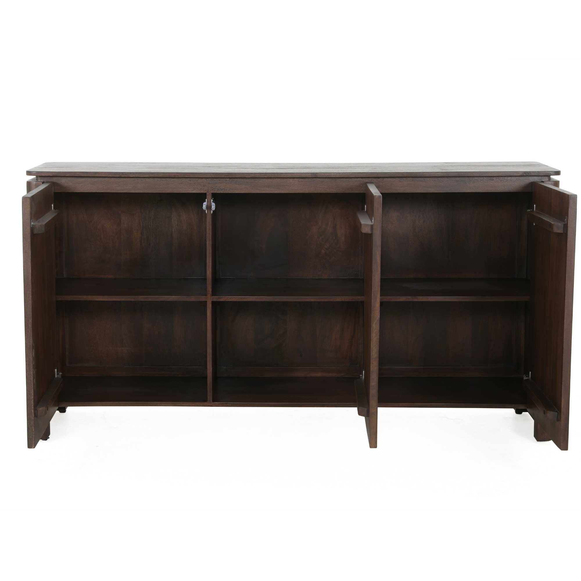 Dressoir Monang Bruin 165 cm - Afbeelding 4