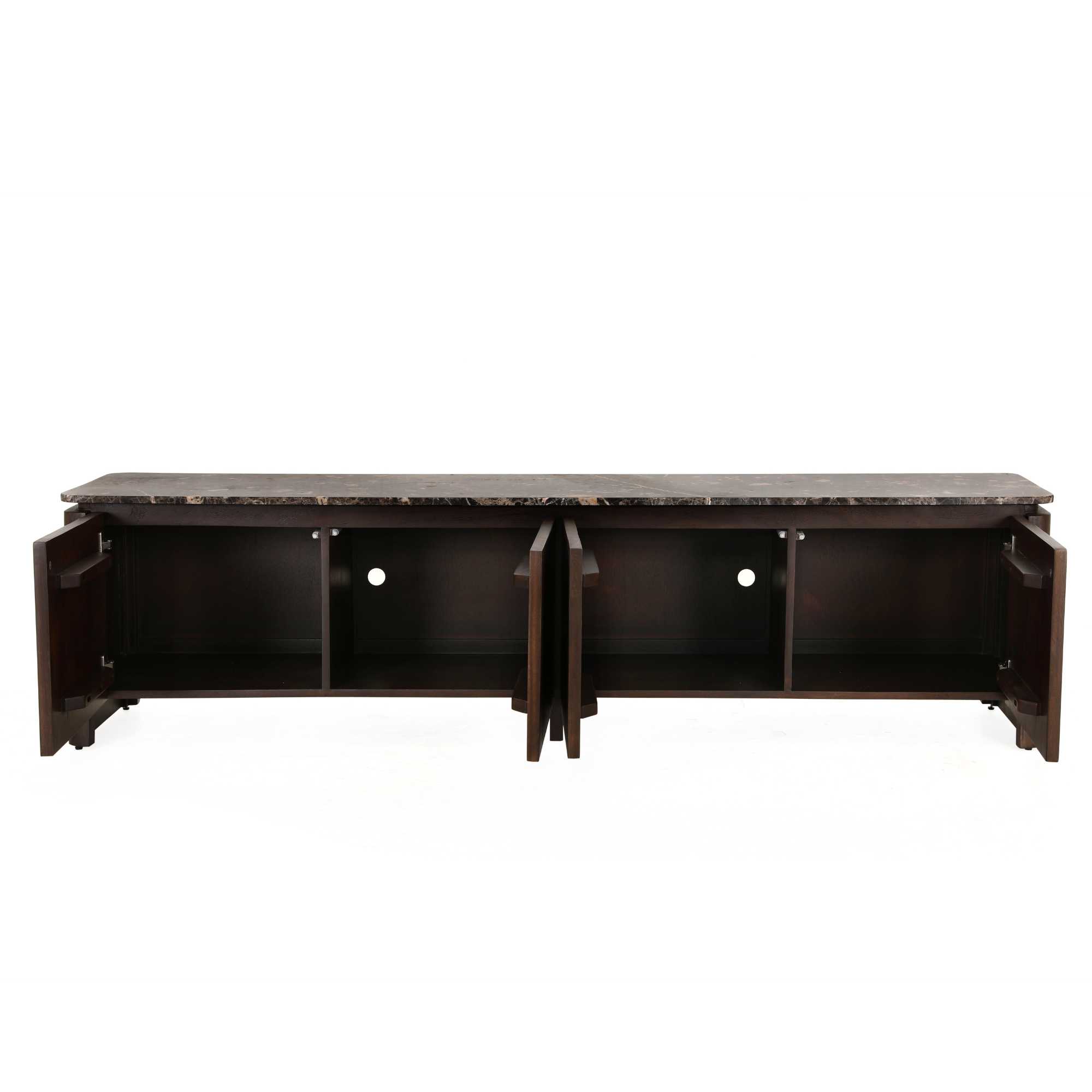 TV-meubel Peelvy Bruin 210 cm - Afbeelding 11