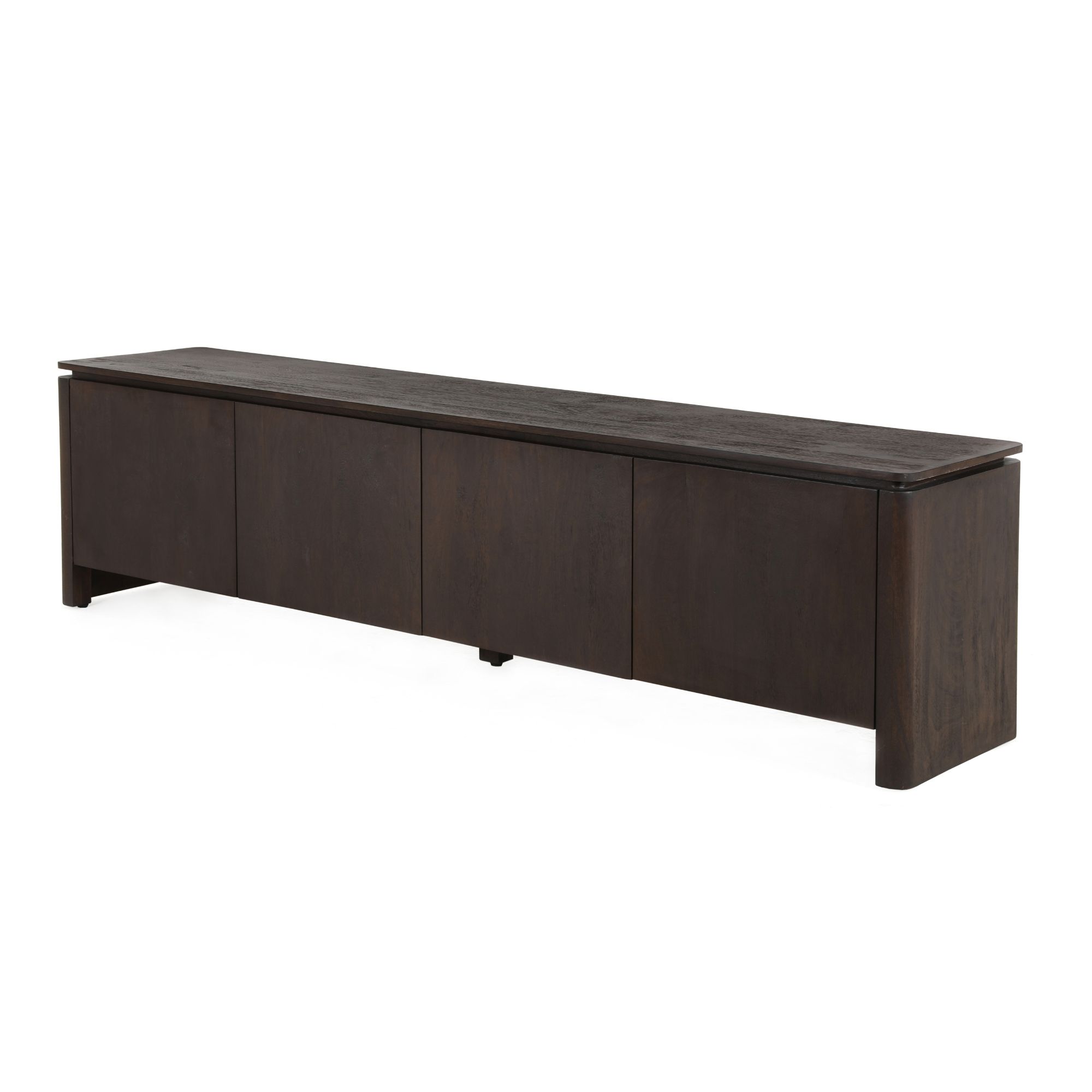 TV-meubel Peelvy Bruin 210 cm - Afbeelding 3