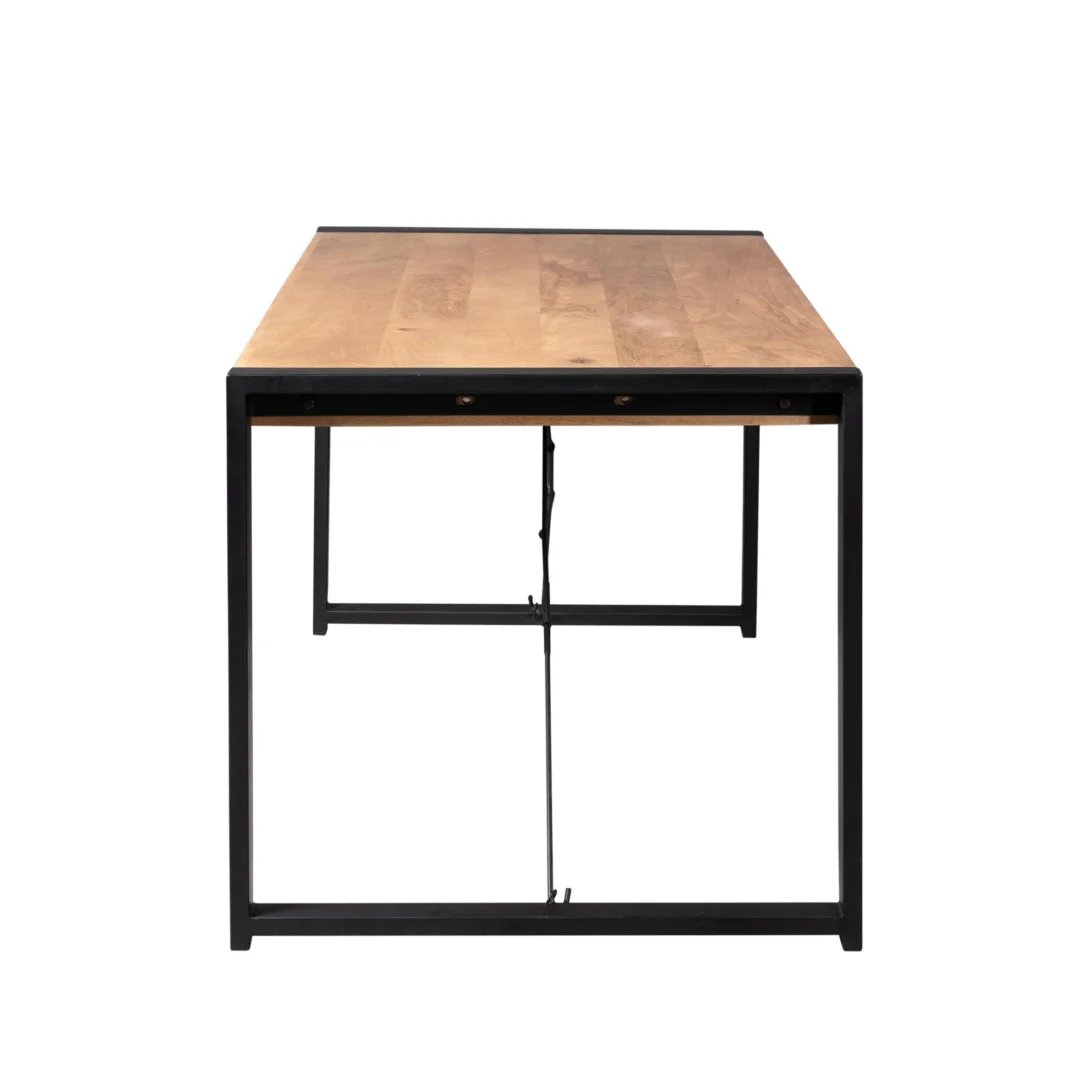 Eettafel Flaarnura 160 cm mangohout - Afbeelding 5