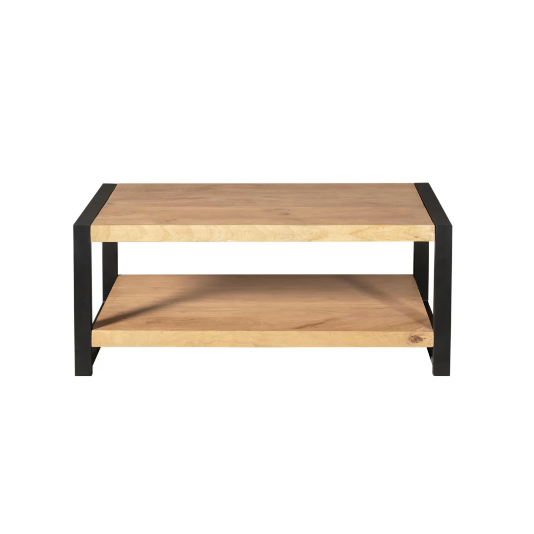 Salontafel Slermura 110 cm hout - Afbeelding 2