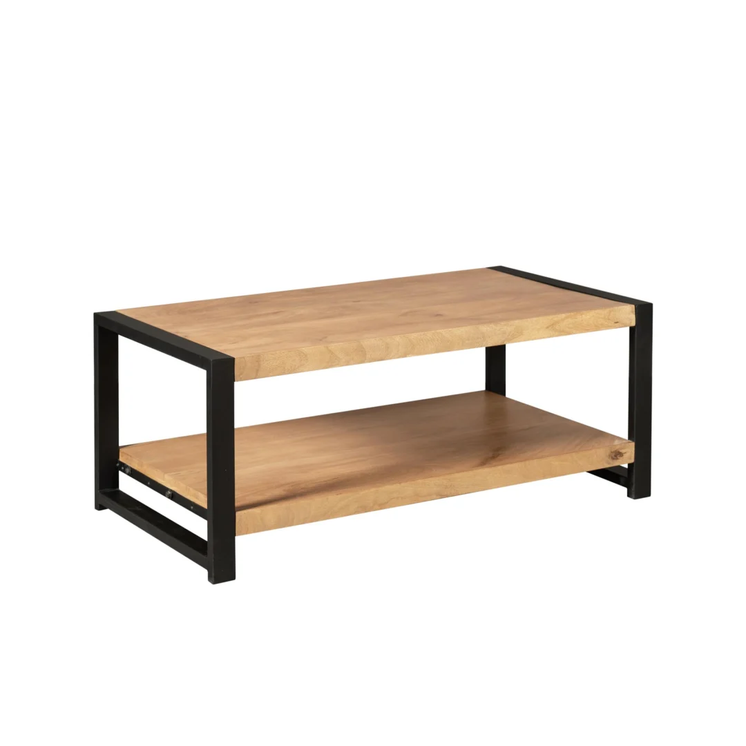 Salontafel Slermura 110 cm hout - Afbeelding 3