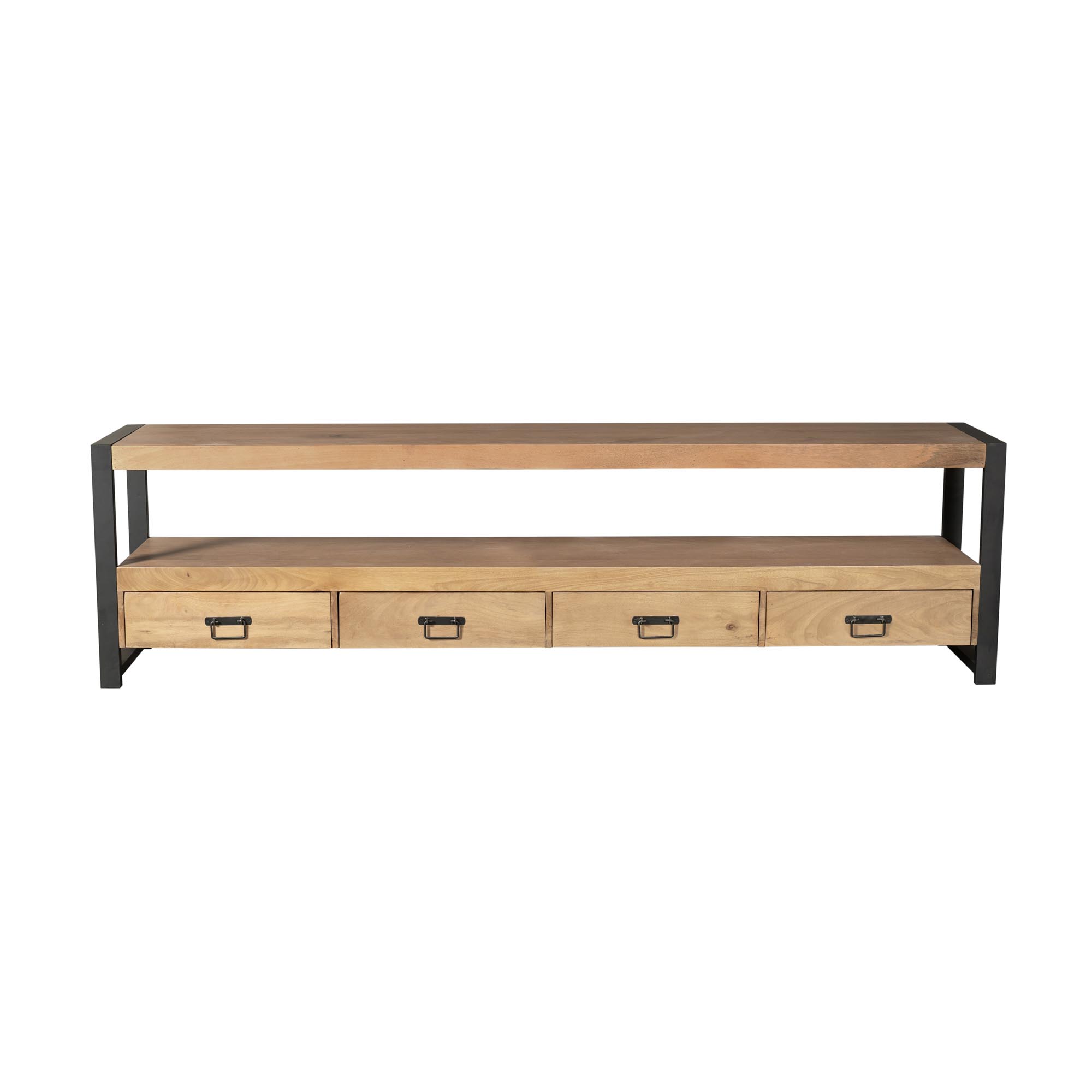 TV-meubel Sallek Naturel 180 cm - Afbeelding 2