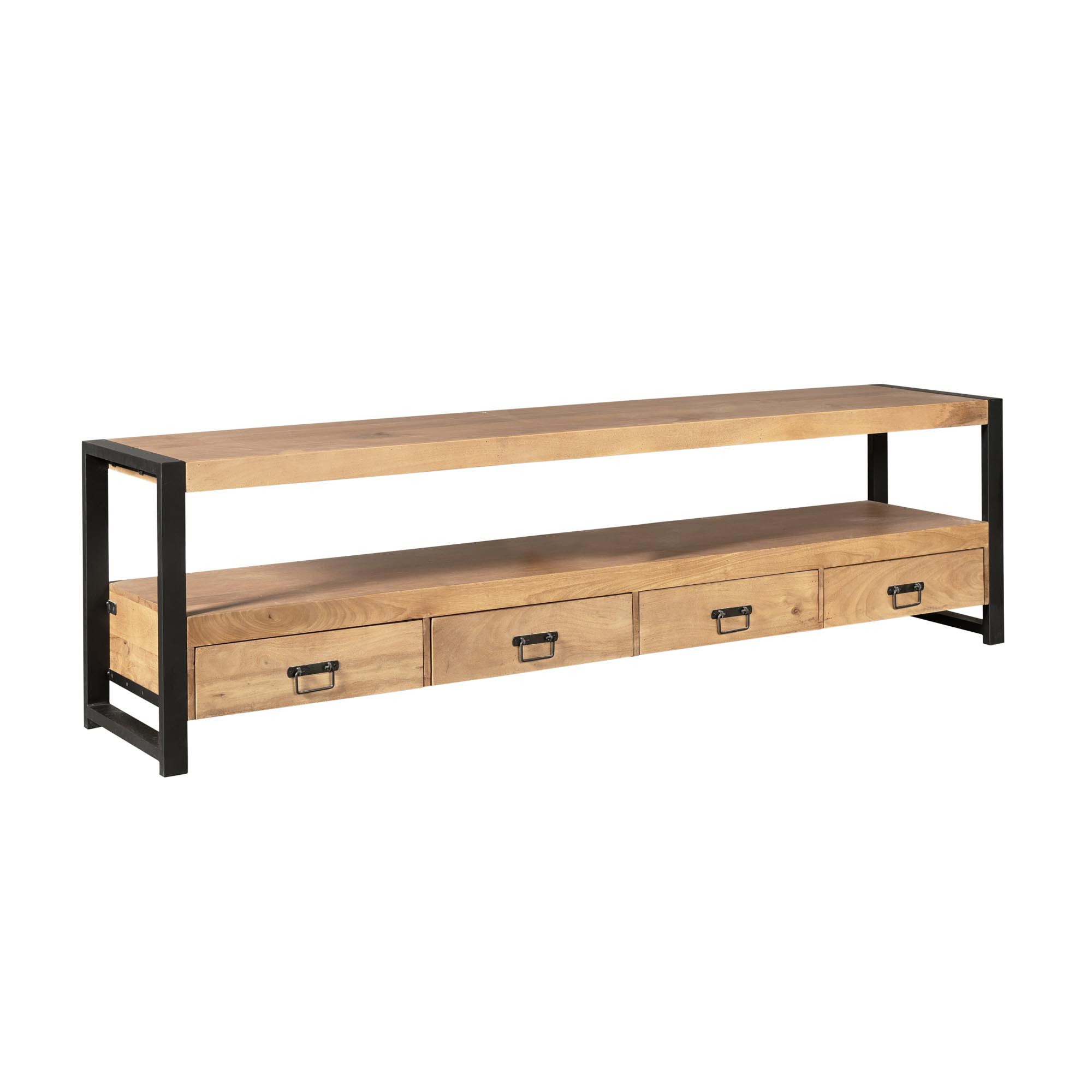 TV-meubel Sallek Naturel 180 cm - Afbeelding 3