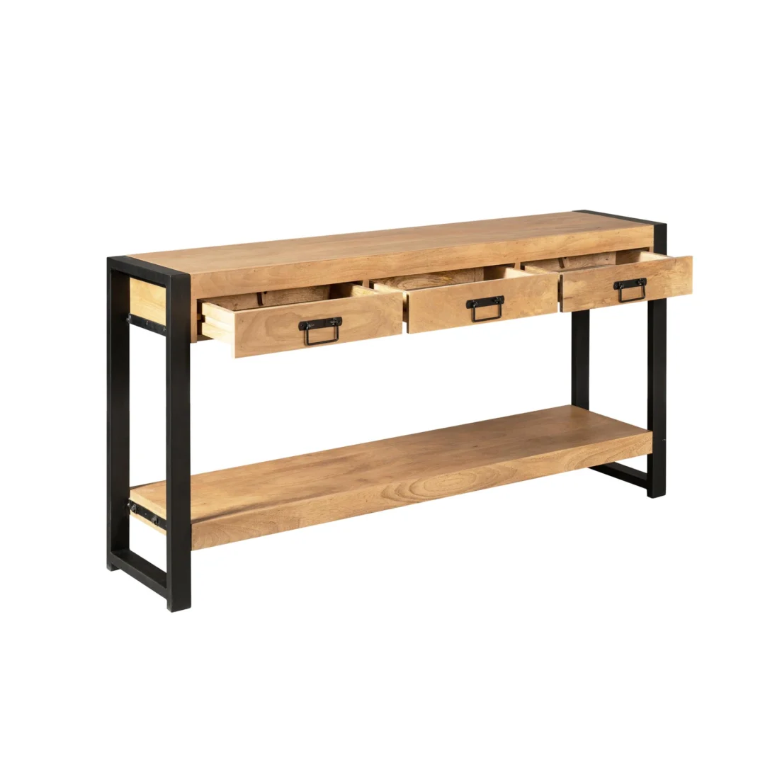 Bijzettafel Sleildund 150 cm hout – foto 4