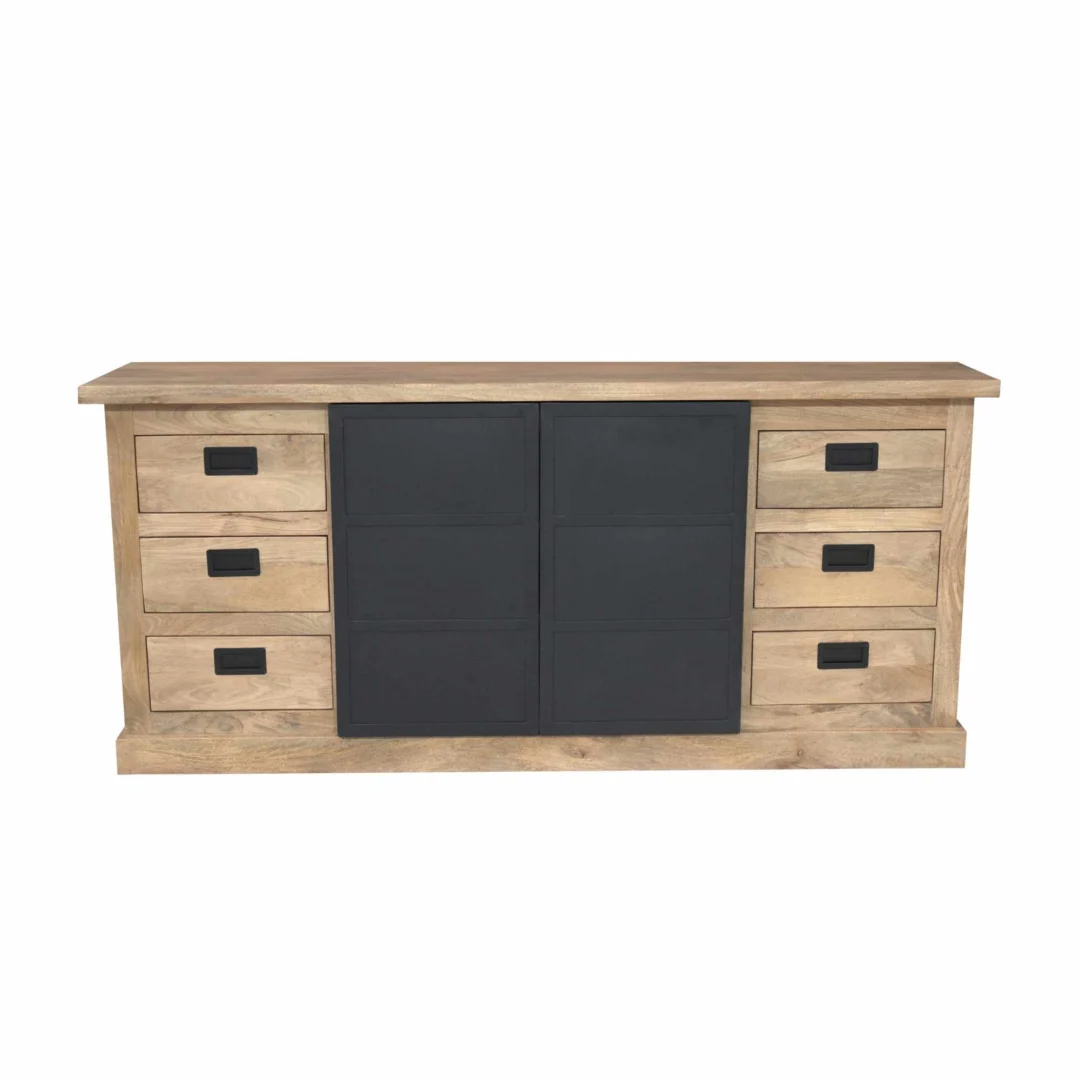 Dressoir Jaussone Naturel 200 cm - Afbeelding 5