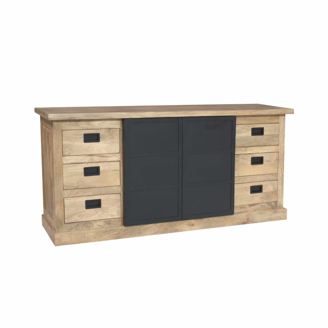 Dressoir Jaussone Naturel 200 cm - Afbeelding 6
