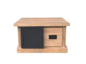 Salontafel Caundone Mangohout 80 cm