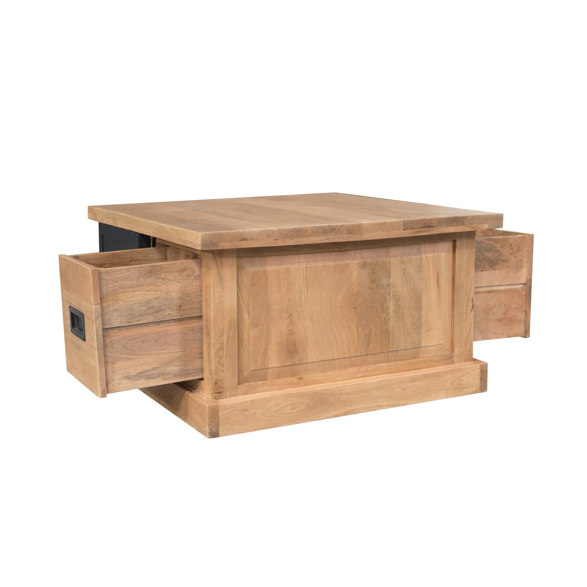 Salontafel Caundone Mangohout 80 cm - Afbeelding 5