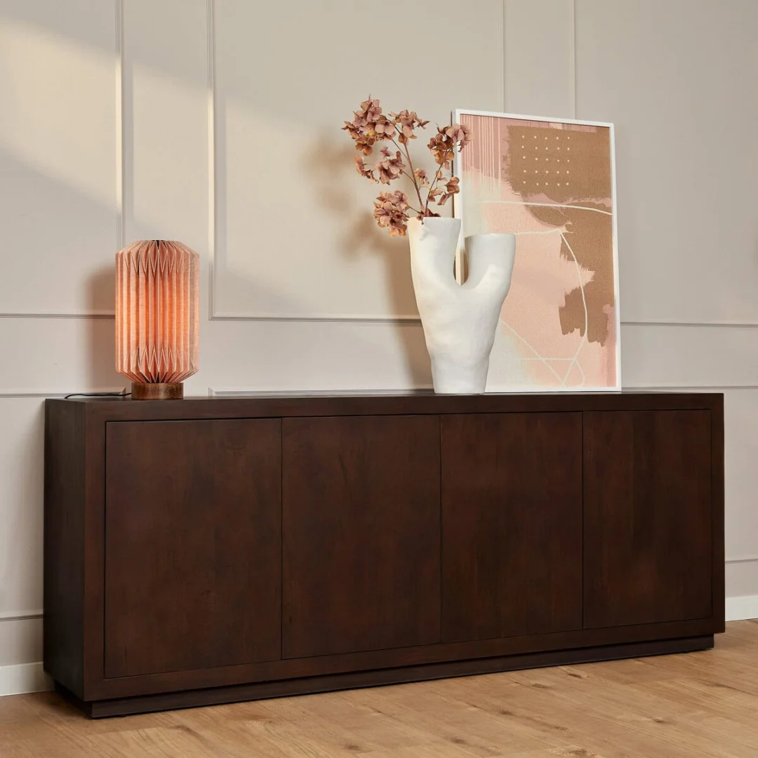 Dressoir Prilvena Bruin 200 cm - Afbeelding 6