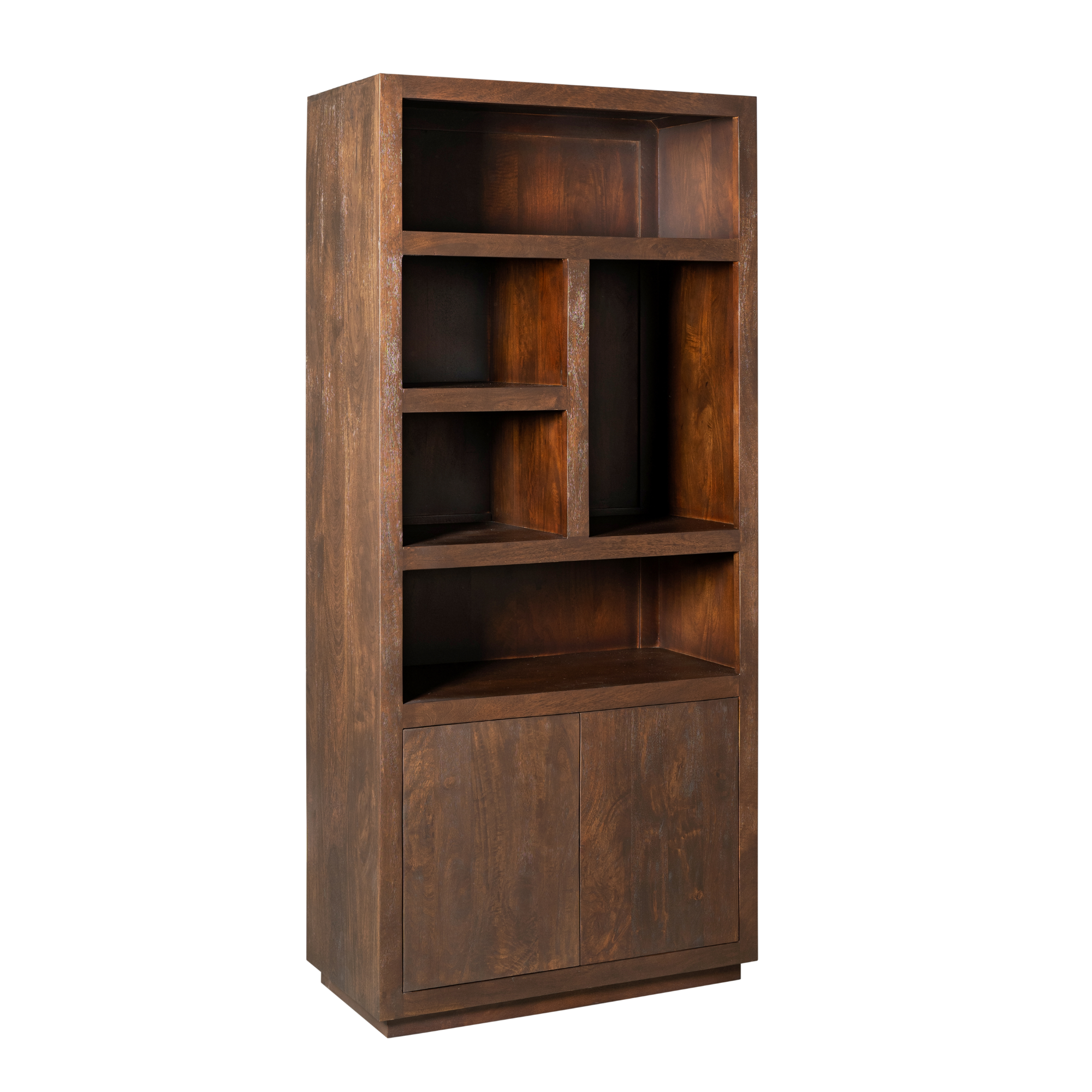 Vakkenkast Teendira Bruin 90 cm - Afbeelding 2