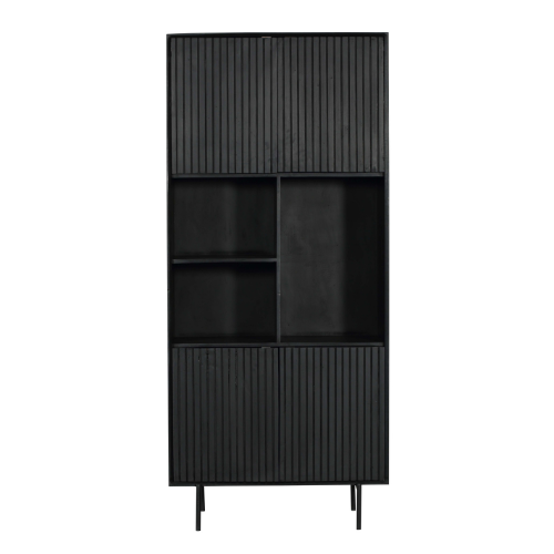 Vakkenkast Skusond Zwart 90 cm - Afbeelding 3