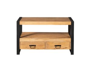 TV-meubel Bustira Zwart 100 cm