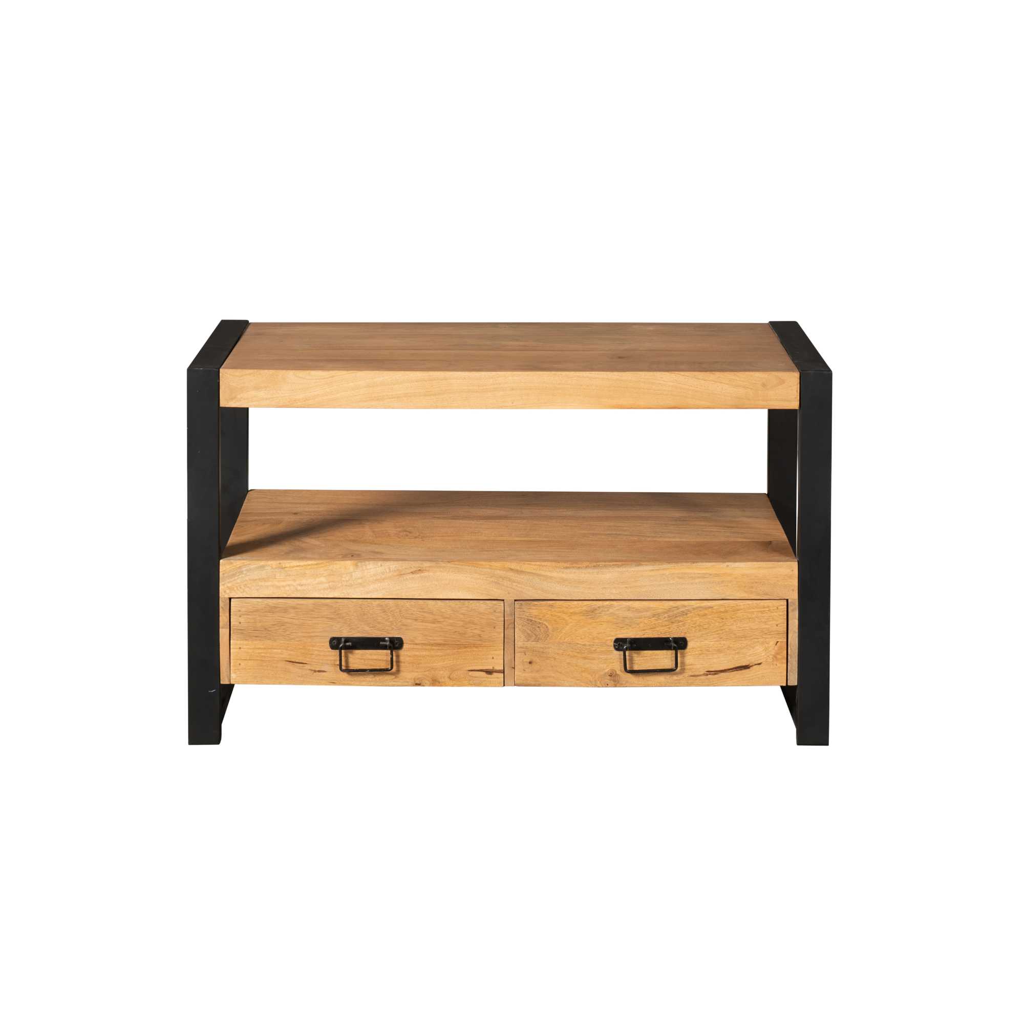 TV-meubel Bustira Zwart 100 cm - Afbeelding 2
