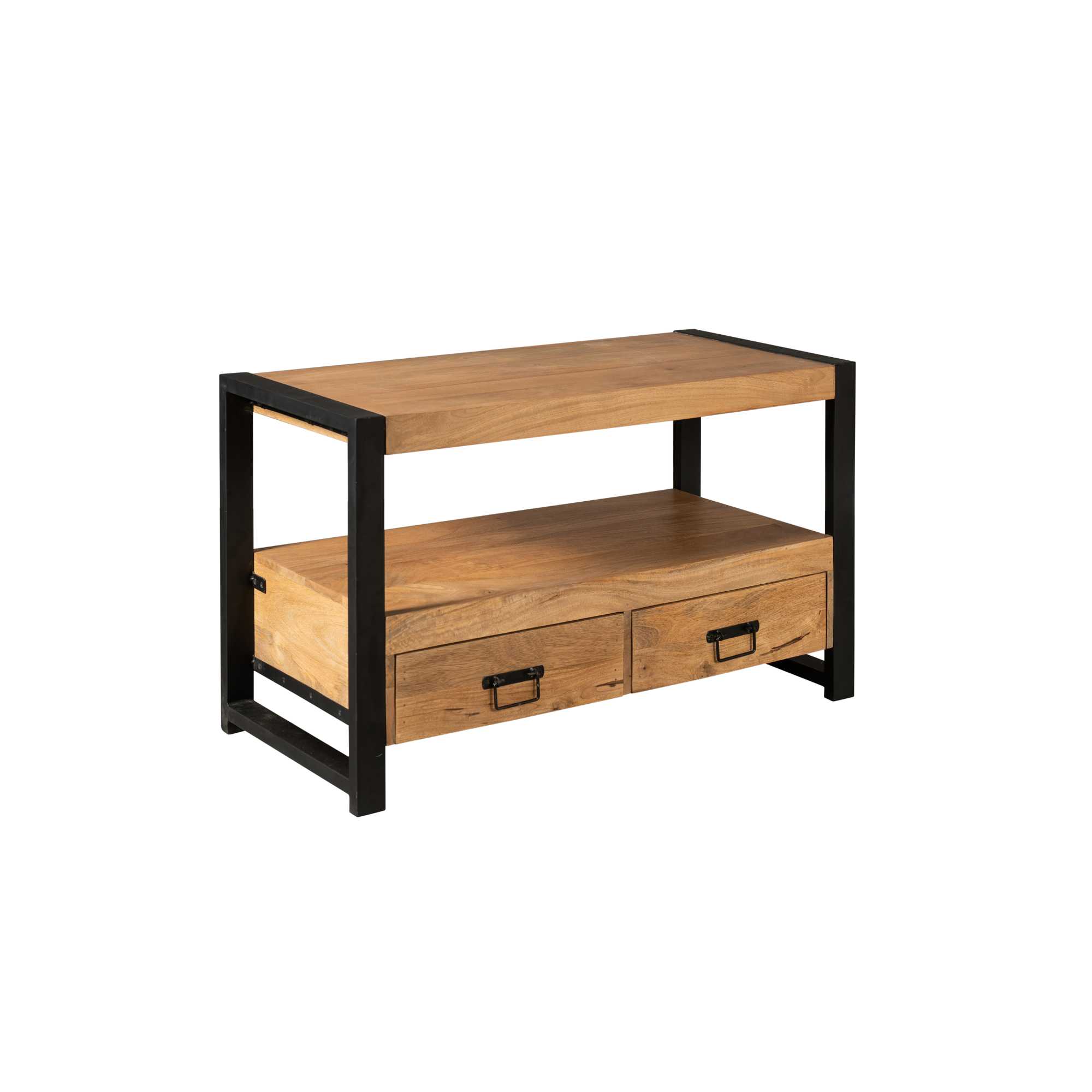 TV-meubel Bustira Zwart 100 cm - Afbeelding 3