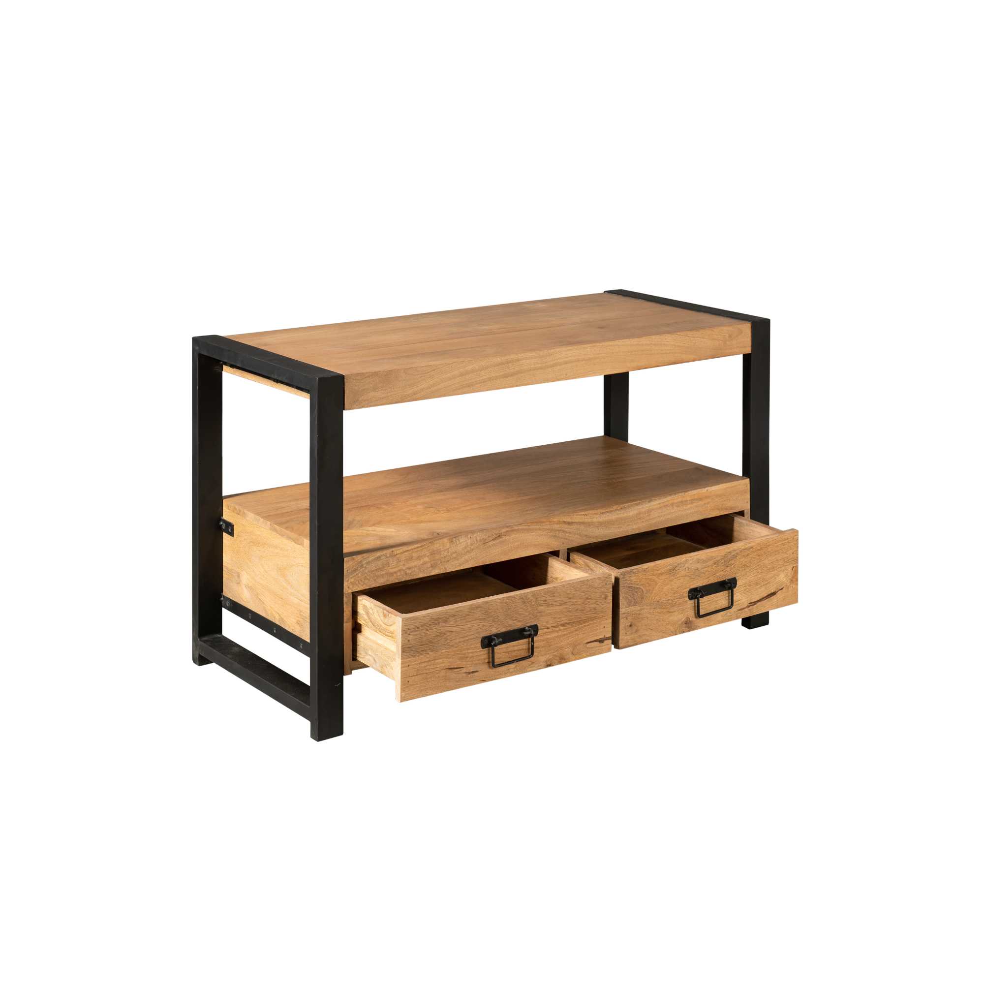 TV-meubel Bustira Zwart 100 cm - Afbeelding 4