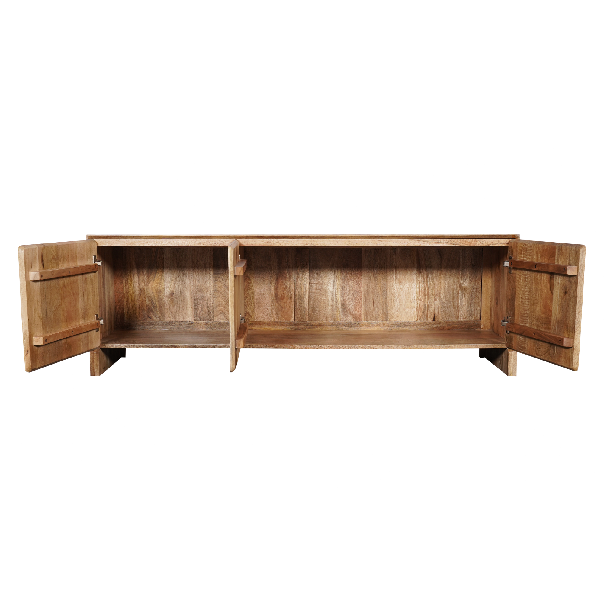 TV-meubel Prielvoro Naturel 150 cm - Afbeelding 4