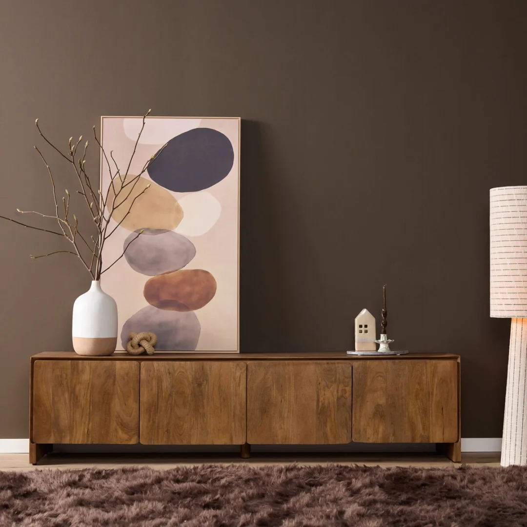 Tv-meubel Dustond Hout 200 cm – foto 7