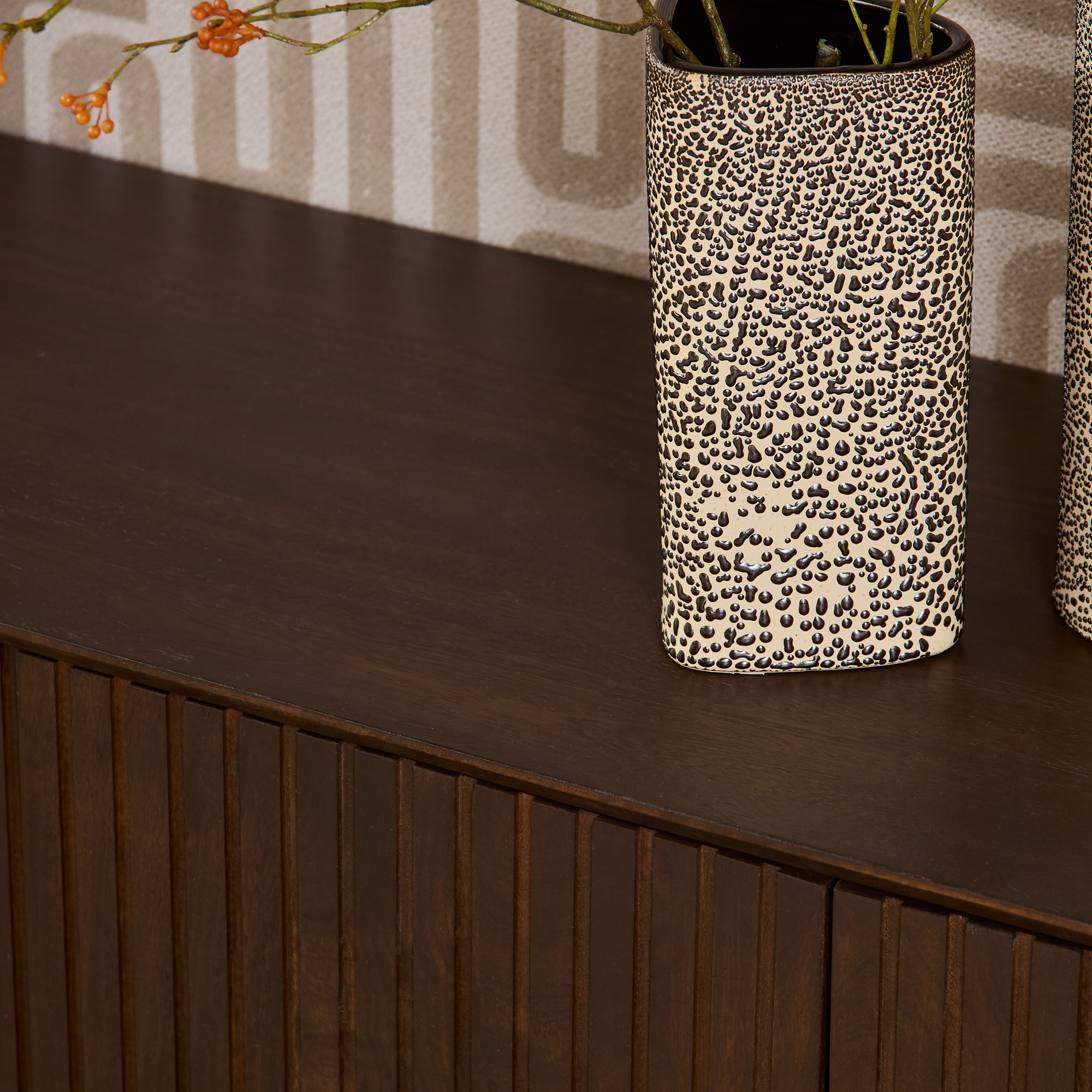 TV-meubel Laasone Bruin 210 cm - Afbeelding 14
