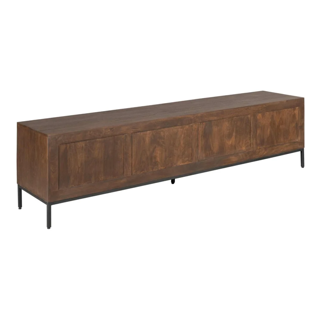 TV-meubel Laasone Bruin 210 cm - Afbeelding 7